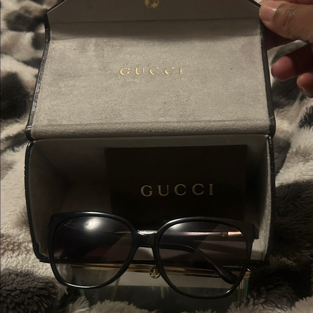 Authentic Brown Gucci sunglasses - image 2